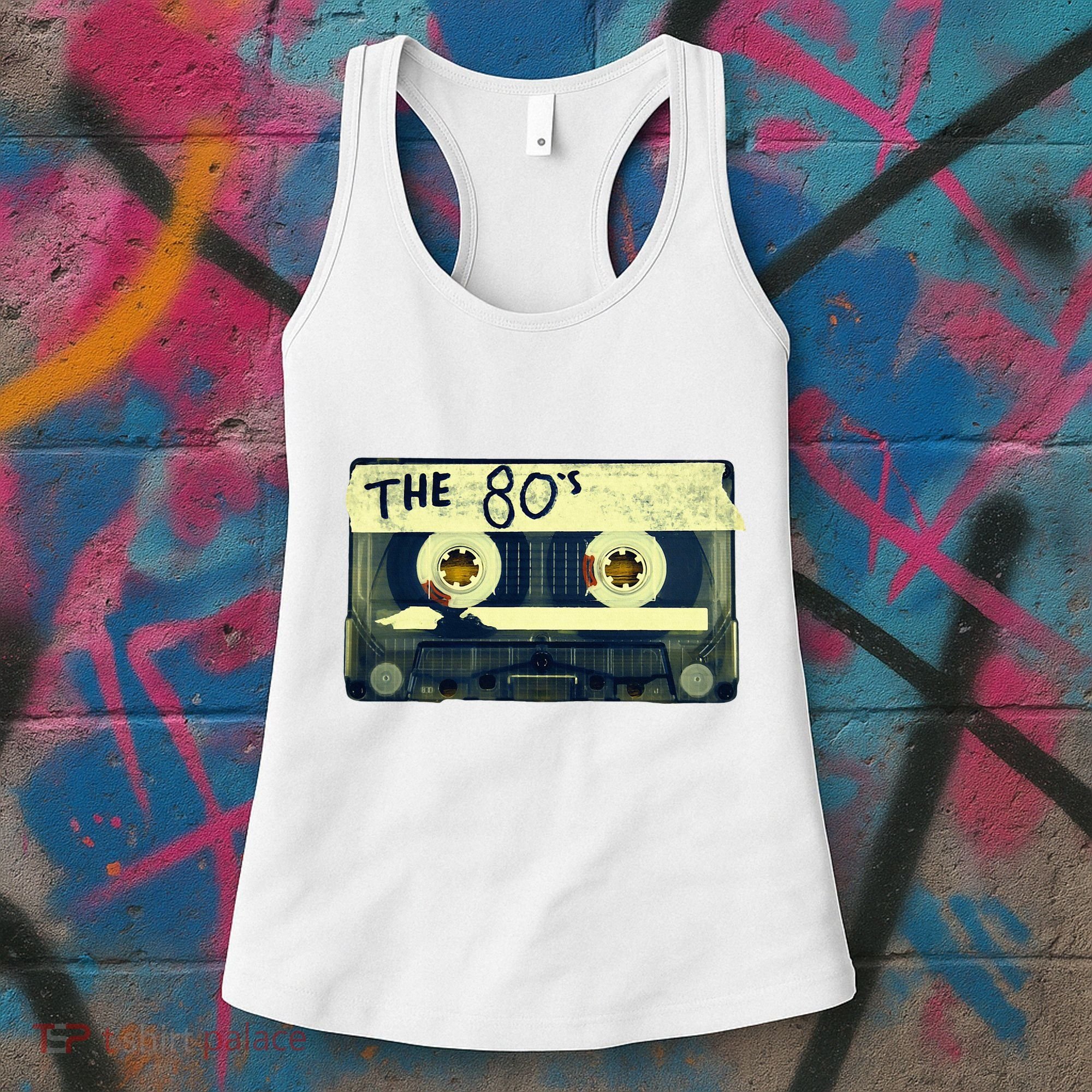 Retro 80S Mix Tape Women's Tank Top