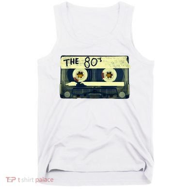 Retro 80S Mix Tape Tank Top