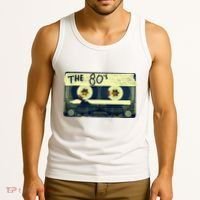 Retro 80S Mix Tape Tank Top thumb 3