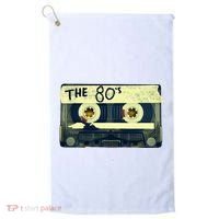 Retro 80S Mix Tape Golf Towel thumb 0