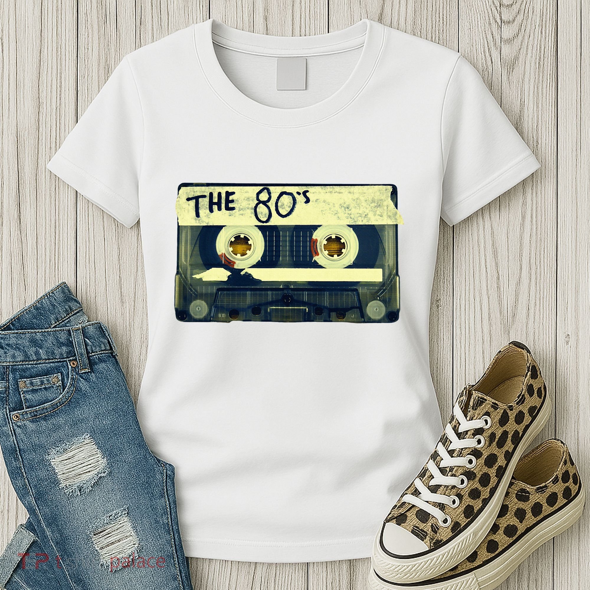 Retro 80S Mix Tape Women's T-Shirt