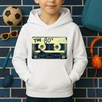Retro 80S Mix Tape Kids Hoodie thumb 2