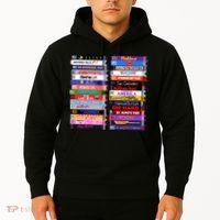 Retro 80s Movies Vhs Stacks Hoodie thumb 2