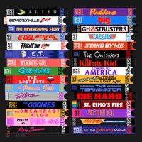 Retro 80s Movies Vhs Stacks Women's Hoodie thumb 2