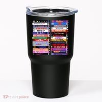 Retro 80s Movies Vhs Stacks Tumbler thumb 0
