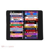 Retro 80s Movies Vhs Stacks Mousepad thumb 0
