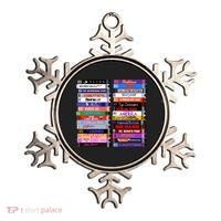 Retro 80s Movies Vhs Stacks Ornament thumb 0