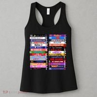 Retro 80s Movies Vhs Stacks Women's Tank Top thumb 3