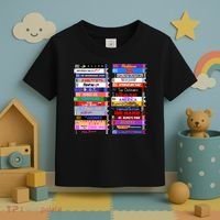 Retro 80s Movies Vhs Stacks Toddler T-Shirt thumb 3