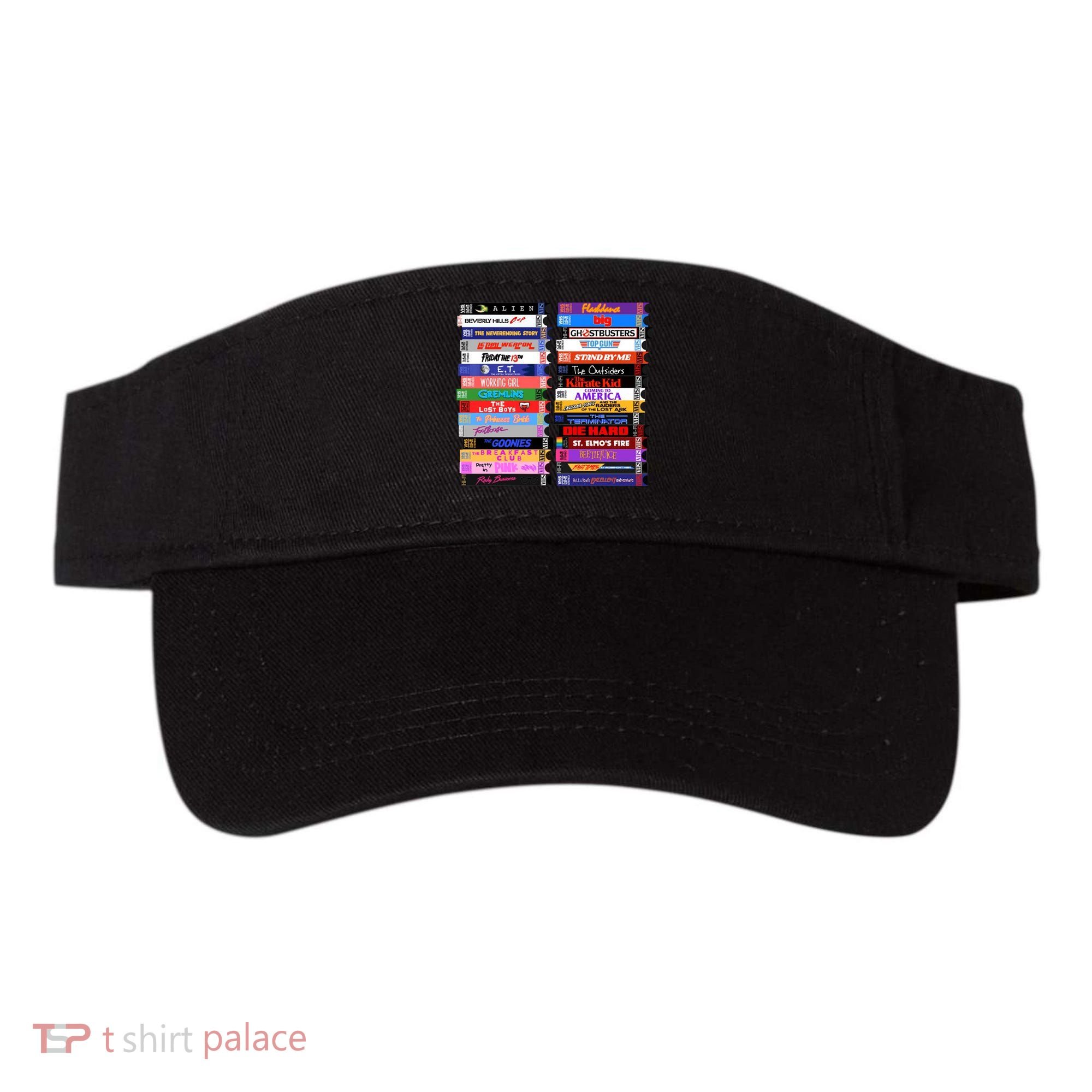 Retro 80s Movies Vhs Stacks Visor