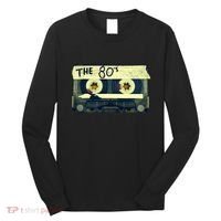 Retro 80S Mix Tape Long Sleeve Shirt thumb 0