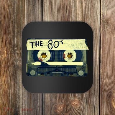 Retro 80S Mix Tape Coaster