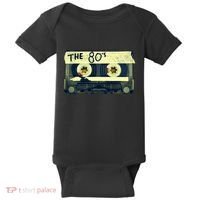 Retro 80S Mix Tape Baby Bodysuit thumb 0