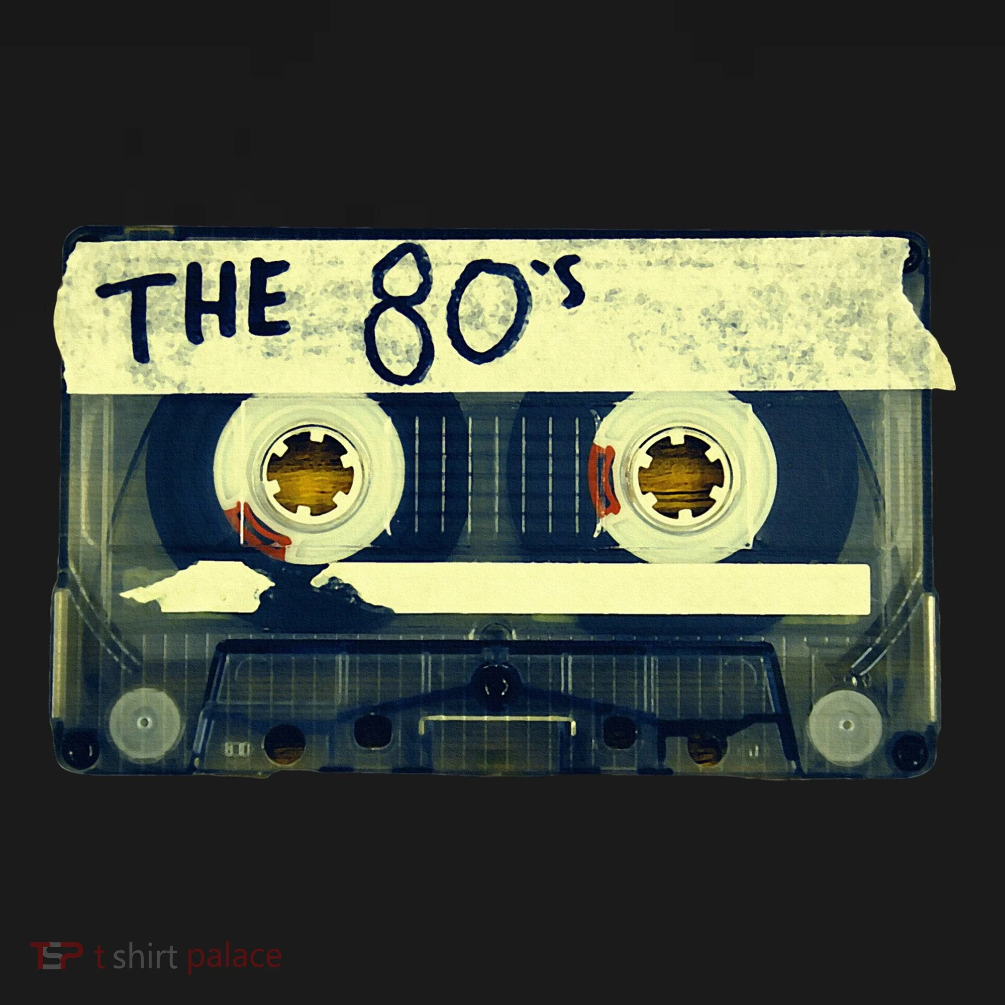 Retro 80S Mix Tape Toddler Hoodie