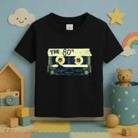 Retro 80S Mix Tape Toddler T-Shirt thumb 3