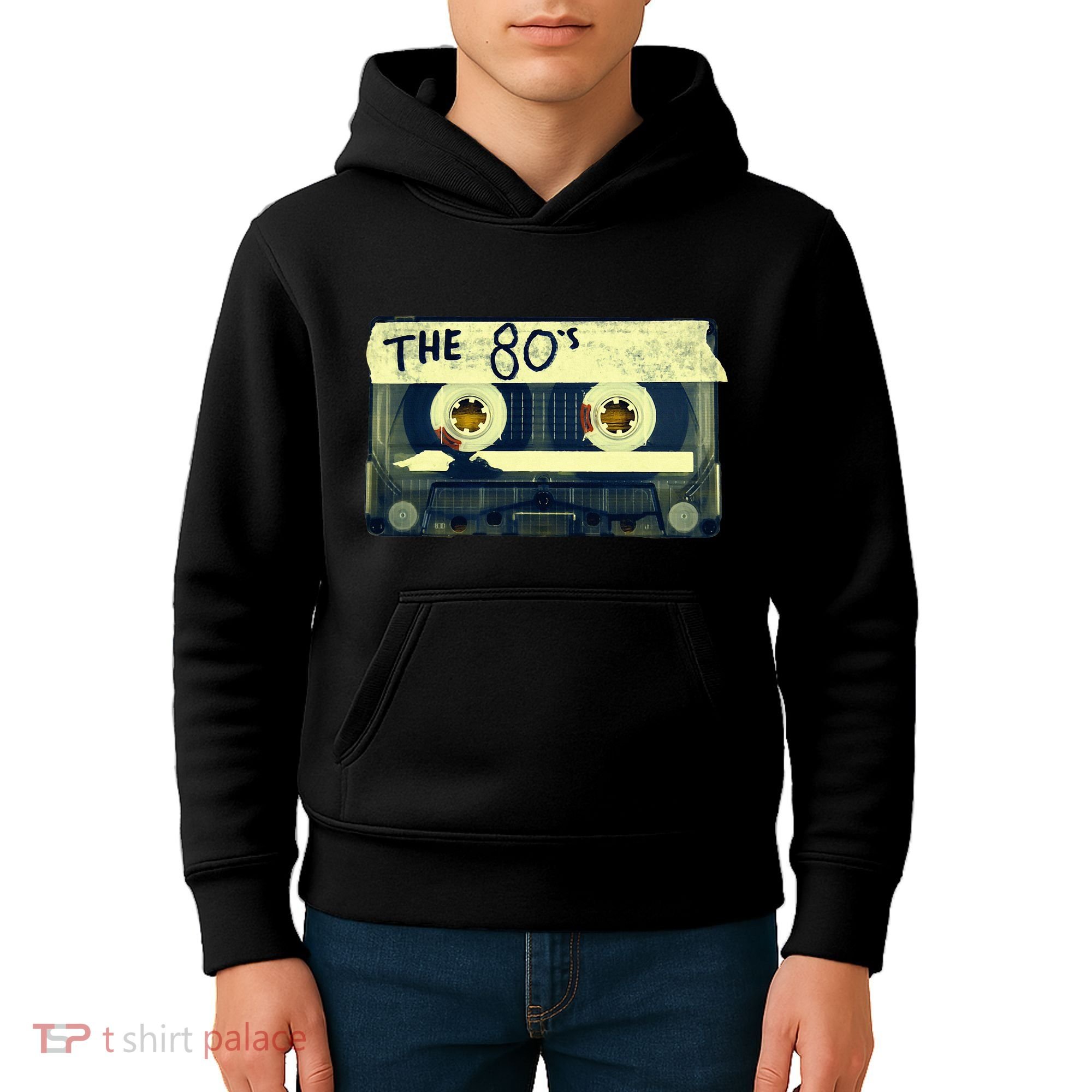 Retro 80S Mix Tape Kids Hoodie