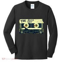 Retro 80S Mix Tape Kids Long Sleeve Shirt thumb 0
