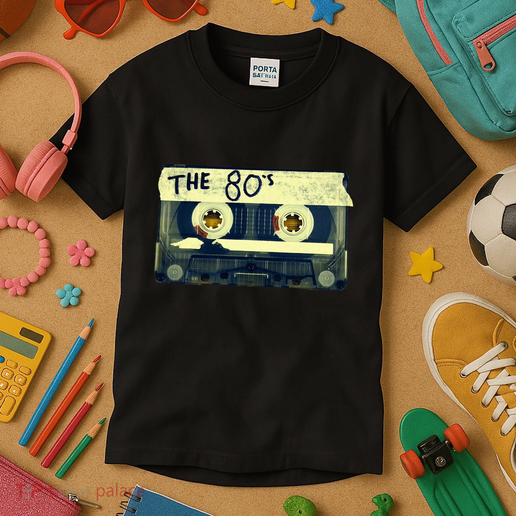 Retro 80S Mix Tape Kids T-Shirt