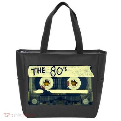 Retro 80S Mix Tape Tote Bag