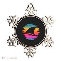 Retro 80's Neon Shark Fin Ornament thumb 0