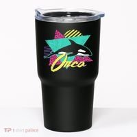 Retro 80s Or 90s Orca Killer Whale Tumbler thumb 0
