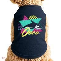 Retro 80s Or 90s Orca Killer Whale Doggie Tank thumb 0