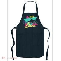 Retro 80s Or 90s Orca Killer Whale Apron thumb 0