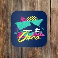 Retro 80s Or 90s Orca Killer Whale Coaster thumb 0