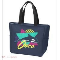 Retro 80s Or 90s Orca Killer Whale Tote Bag thumb 3