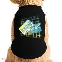 Retro 80's Rewind Cassette Tapes Broken Pencil Doggie Tank thumb 0