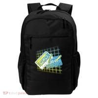 Retro 80's Rewind Cassette Tapes Broken Pencil Backpack thumb 0