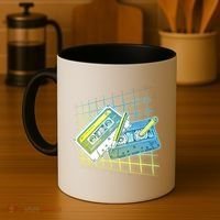 Retro 80's Rewind Cassette Tapes Broken Pencil Coffee Mug thumb 4