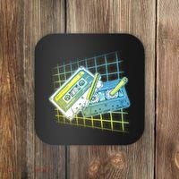 Retro 80's Rewind Cassette Tapes Broken Pencil Coaster thumb 0