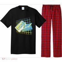 Retro 80's Rewind Cassette Tapes Broken Pencil Pajama Set thumb 0