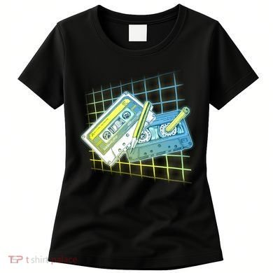 Retro 80's Rewind Cassette Tapes Broken Pencil Women's T-Shirt