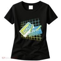 Retro 80's Rewind Cassette Tapes Broken Pencil Women's T-Shirt thumb 0