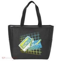 Retro 80's Rewind Cassette Tapes Broken Pencil Tote Bag thumb 0