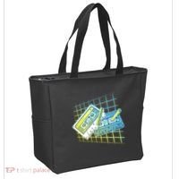 Retro 80's Rewind Cassette Tapes Broken Pencil Tote Bag thumb 2