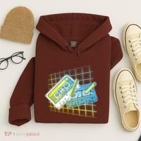 Retro 80's Rewind Cassette Tapes Broken Pencil Hoodie thumb 4