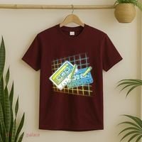 Retro 80's Rewind Cassette Tapes Broken Pencil T-Shirt thumb 2