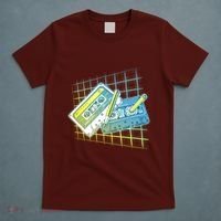 Retro 80's Rewind Cassette Tapes Broken Pencil T-Shirt thumb 5