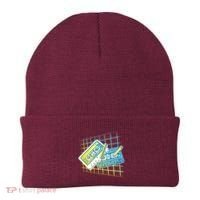 Retro 80's Rewind Cassette Tapes Broken Pencil Beanie thumb 0