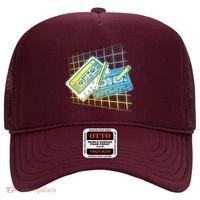 Retro 80's Rewind Cassette Tapes Broken Pencil Hat thumb 0