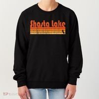 Retro 80s Style Shasta Lake Ca Women's Sweatshirt thumb 0