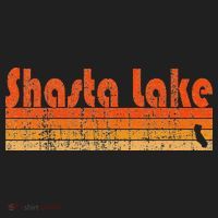 Retro 80s Style Shasta Lake Ca Women's Sweatshirt thumb 2