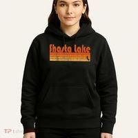 Retro 80s Style Shasta Lake Ca Hoodie thumb 5