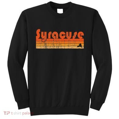 Retro 80s Style Syracuse Ny Sweatshirt