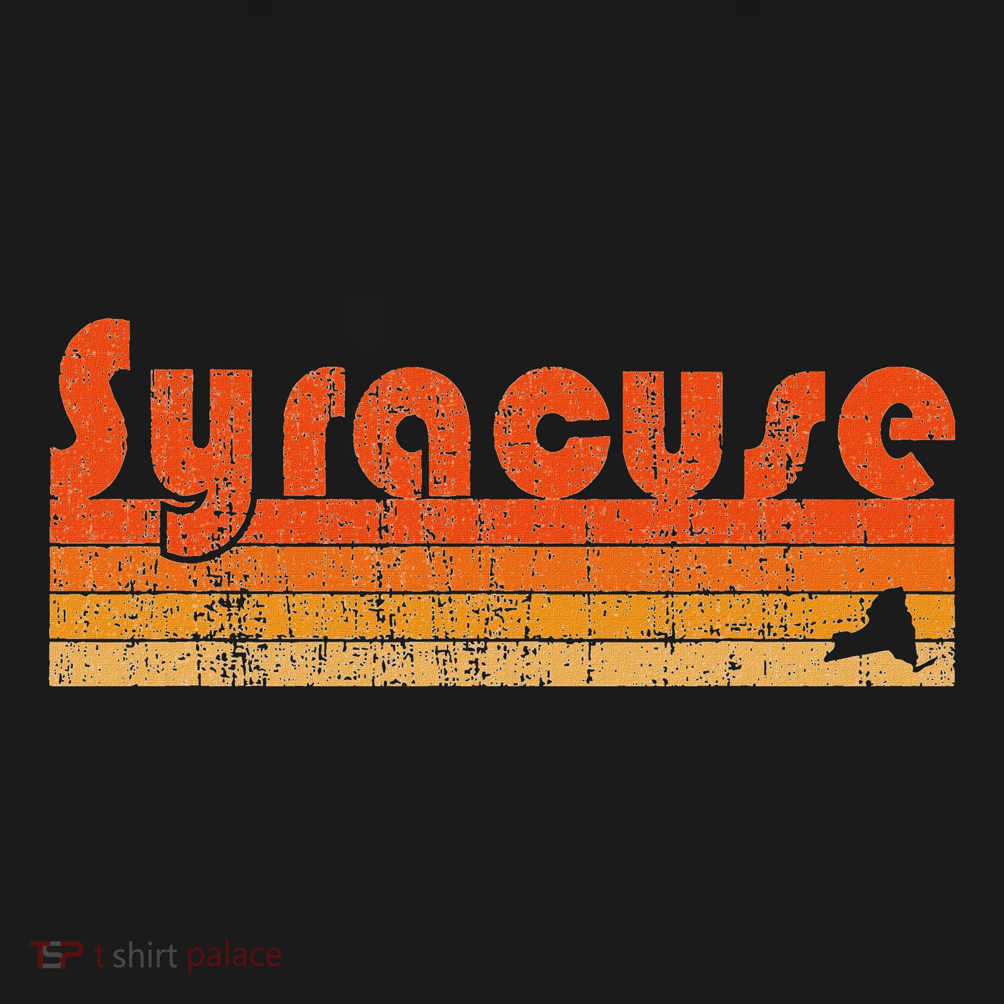 Retro 80s Style Syracuse Ny Polo
