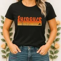 Retro 80s Style Syracuse Ny Women's T-Shirt thumb 2