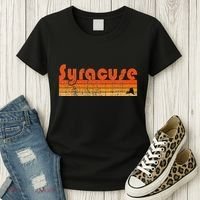 Retro 80s Style Syracuse Ny Women's T-Shirt thumb 3
